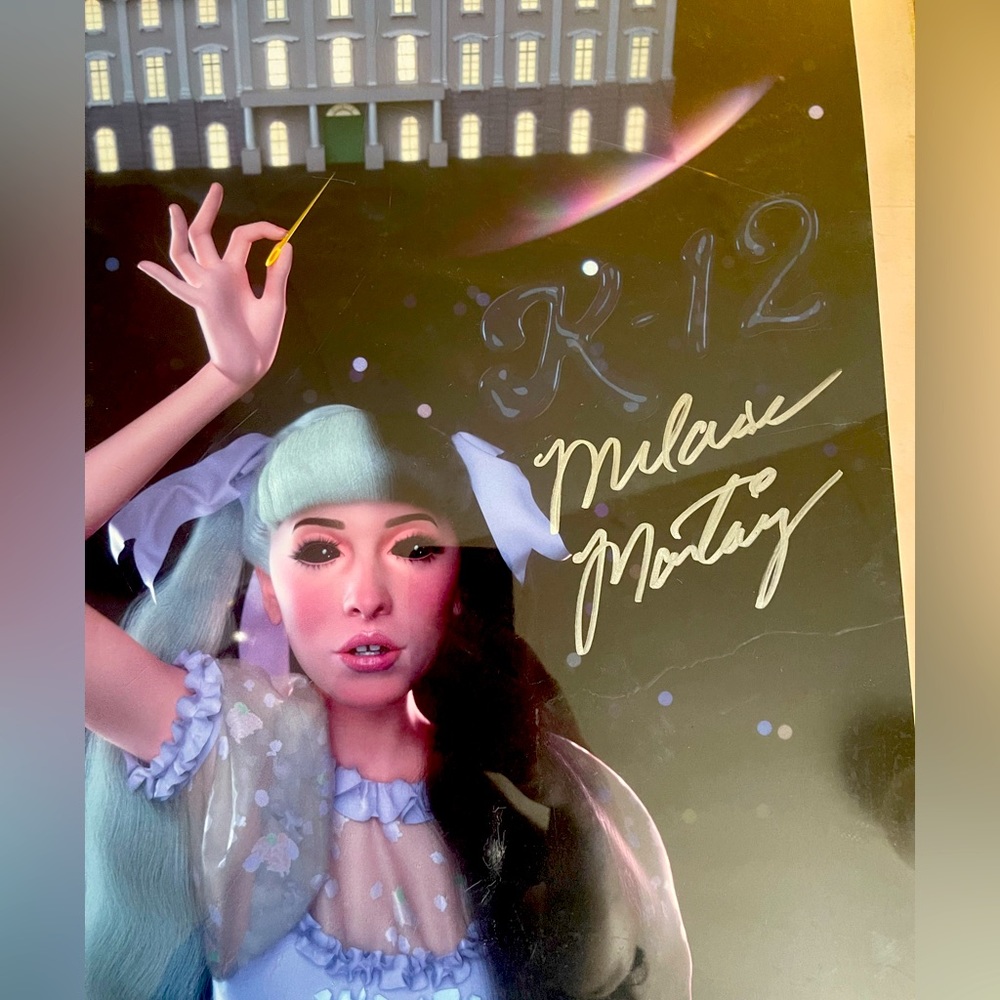 SOLD SOLD SOLD Melanie Martinez poster 18x24 *RARE* Autographed